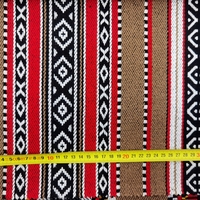 Tissu d'Ameublement Sadu au Gros à Faible MOQ 340gsm, Stock Prêt Disponible pour Canapés, Chaises, Tentes et Sacs au Moyen-Orient