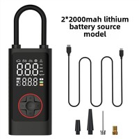 Portable 150psi Multi-Function Wireless Digital Display Tire Inflator ABS and Plastic Smart Car Air Pump Cross-Border Product