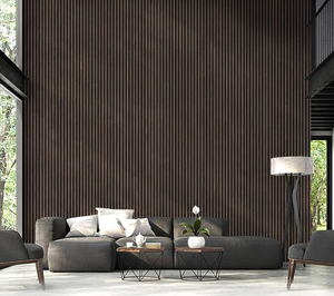 Tianyun panneau Akupanel Akusitk <span class=keywords><strong>de</strong></span> haute qualité Panneaux muraux acoustiques en placage <span class=keywords><strong>de</strong></span> bois pour panneaux muraux insonorisés intérieurs décoratifs - Product Image 6