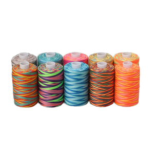Bán buôn 100% polyester may chủ đề độ bền cao nhuộ<span class=keywords><strong>m</strong></span> <span class=keywords><strong>m</strong></span>ô hình 20/2 kích thước cho quần áo - Product Image 3