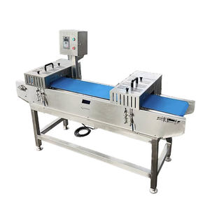 เครื่องตัดอาหารทะเลสแตนเลสแบบอัตโนมัติสำหรับตัดกุ้งปลาเนื้อปลา<span class=keywords><strong>หมึก</strong></span>ปลาหมึกรูปดอกไม้ - Product Image 4