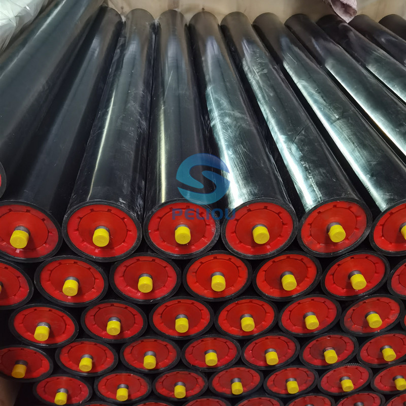 Высококачественный uhmwpe 50 мм направляющий ролик, легкий пластиковый Конвейерный ролик