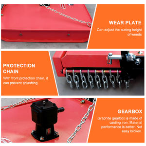 รถแทรคเตอร์ติดบนรถแทรกเตอร์3จุดเครื่องตัดหญ้าแบบ Flail Slasher กับ CE - Product Image 6