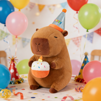 Peluche Capybara, jouet en peluche, coussin doux et mignon pour filles, cadeaux d'anniversaire, jouets moelleux pour enfants