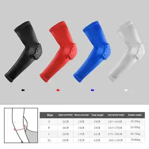 1 Stück Arm manschette Rutsch fester Stabilisator Armband Ellbogens tütze Basketball Arm manschette Atmungsaktive Fußball Sicherheit Sport Ellbogens chützer