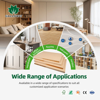 Tablero de Fibra Dura y Semidura Premium de China 4x8, MDF, HDF de 18 mm y Tablero de Aglomerado de Madera para Gabinetes, Puertas de Cocina, Revestimientos de Paredes
