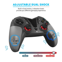 Contrôleur sans fil de jeu de télévision d'ordinateur de téléphone portable de fonction de vibration de Offre Spéciale pour le commutateur de PC d'Android Pro