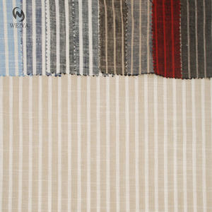 Tissu de lin rayé épais et fin, 20g, faible consommation, consommation maximale - Product Image 2