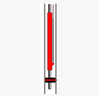 Transmetteur de pression de sonde de forage haute température SANMON PDG certifié API Hi-Q pour les systèmes de surveillance des réservoirs en puits profonds
