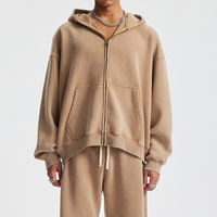 Nouveautés Automne Hiver 2025 – Sweat à Capuche Oversize Imprimé Animal, Écologique, Effet Batik Délavé, en Polaire OEM