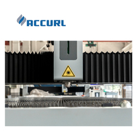 ACCURL NEWF Iber, Fabricante de Máquinas de Corte Láser, Cortadora Láser CNC de 1000W para Placas Metálicas