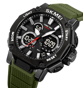 Montres analogiques-digitales de luxe pour hommes résistantes aux chocs, SKMEI 2219, montre-bracelet pour hommes, sportive, course à pied - Product Image 4