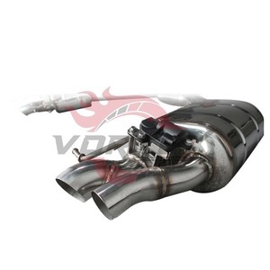 ท่อไอเสียสแตนเลสแบบ Vortex Bolt-on พร้อมวาล์ว สำหรับ Audi RS5 B8 4.2L V8 ปี 2012-2018 แบบติดตั้งโดยตรง Catback Muffler - Product Image 6