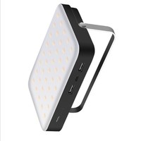 Lampu LED Darurat Portabel Isi Ulang dengan Baterai Lithium 20000mAh Terpasang