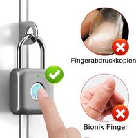 Vente chaude Mini Vert IP65 Smart Électronique Cadenas Doigt D'empreinte Accès Voyage Bagages Valise Sécurité Serrures De Porte