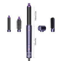 Sèche-cheveux multifonctionnel 5-en-1 à 200 millions d'ions négatifs, diamètre 42 mm, petit manche