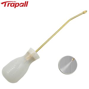 Spruzzatore a polvere gonfiabile in gomma ecologica bianca per il controllo dei cimici, anti-termite, con accessori per tubo in rame - Product Image 2