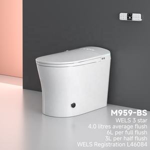 <span class=keywords><strong>WC</strong></span> intelligent Watermark avec télécommande, cuvette de toilette automatique avec bidet intégré, certifié CE et homologué pour l'eau australienne - Product Image 2
