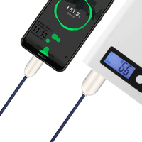 Câble de charge rapide USB a vers USB C Câble d'alimentation 5V/3A Prise en charge de la charge et du transfert de données pour Smartphones