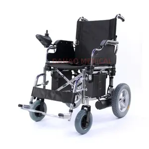 China Trade Cheap Folding Electric Power Wheel Chair Outdoor Disabled Care Motorized Wheelchair for Elderly People