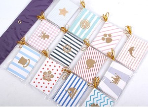 Paquete de 96 tarjetas de felicitación estampadas en oro con hilo para tienda de flores, panadería, regalos, Tarjeta de bendición de cumpleaños - Product Image 6