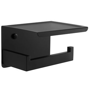 WEKIS Modern Waterproof Brushed Gold Metal Self Adhesive Toilet <b>Paper</b> <b>Holder</b> for Bathroom and Gym - Product Image 5