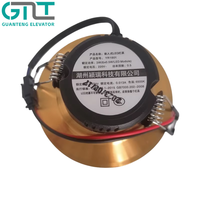 Plafonnier LED 12V pour ascenseur Original Syney UE-TD-2503 YR1801, finition argent satiné et or, éclairage de cabine d'ascenseur, pièces de rechange pour ascenseur