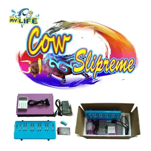 Großhandel 4 player arcade schrank diy kit-Hochwertige Cow Arcade Skilled Fish Game Software DIY-Kit für Fischs piel automaten
