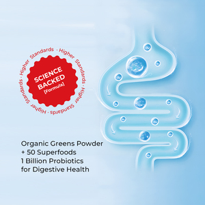 OEM Özel Etiketli Organik Yeşil Toz + 50 Süper Gıda 1 Milyon Probiyotikler Sindirim Sağlığı İçin Antioksidanlar - Product Image 6