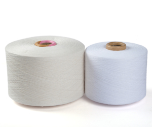 21S/1 Tái Chế Dệt Kim Sợi Polyester Sợi Cho Sườn Vải - Product Image 4