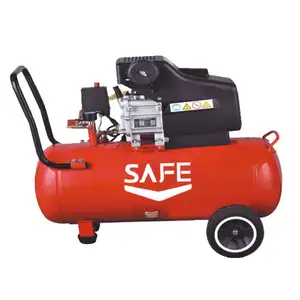 SAFE 8bar 115psi 100 Liter Noise Reduction Oil Free Direct Driven Air Compressor Motor 110V 220V