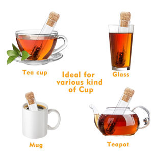 ウェランド茶より急な茶注入器ガラス管のコルクが付いている茶注入器 - Product Image 2