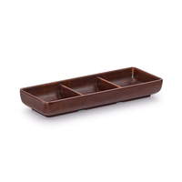 Service de table en mélamine de style japonais vintage - Bols, assiettes, tasses et cuillères en plastique commercial pour barbecue, fondue et restaurants