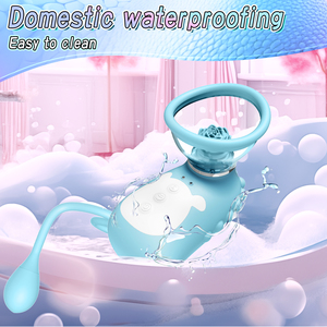 Vibrador 3 en 1 con ventosa para el pecho, bola vaginal Anal, punto G, estimulador del clítoris, vibrador de succión de pezón para mujeres, juguete sexual para adultos - Product Image 5