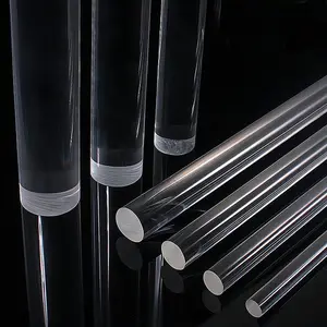 High Quality Clear Colored Round Plastic PMMA Acrylic Bar