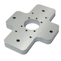 Base de Fijación para Herramientas de Mecanizado CNC Personalizada |   Placa de Montaje de Bloque Adaptador de Aluminio y Acero |   OEM según Dibujo