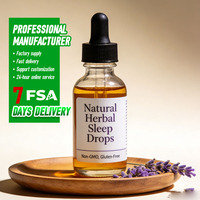 Extrait liquide d'herbes naturelles personnalisé en gouttes pour le soutien de l'humeur et du sommeil, supplément d'hypericine OEM