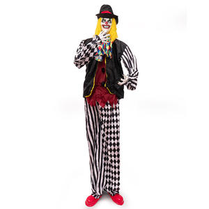 Sensor de movimiento aterrador <span class=keywords><strong>mago</strong></span> payaso De pie Prop decoración de <span class=keywords><strong>casa</strong></span> embrujada de Halloween decoración aterradora - Product Image 4