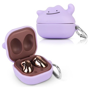 Funda protectora de silicona para auriculares con dibujos animados en 3D personalizados para Samsung <span class=keywords><strong>Galaxy</strong></span> <span class=keywords><strong>Buds</strong></span> 2 Pro Live FE - Product Image 1