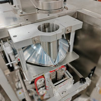 Machine d'emballage automatique multi-tension pour poudres 50-1000g avec servomoteur, tirage de film, formage de sacs, impression de date et remplissage
