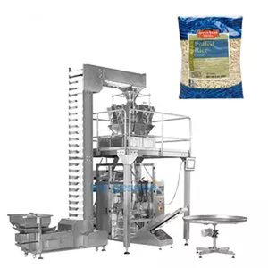 Machine d'emballage VFFS entièrement automatique en acier inoxydable à moteur, mouvement continu pour le remplissage et l'emballage de produits chimiques et de marchandises - Product Image 3