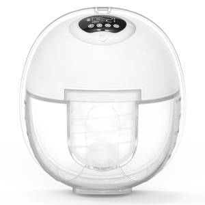 Novità 2025: Succhietto Elettrico Indossabile Senza Mani di Alta Qualità in Silicone Alimentare e PP, Doppia Aspirazione, Portatile e Senza BPA - Product Image 2
