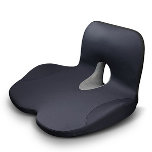 Nouveau coussin de siège de <span class=keywords><strong>voiture</strong></span> de luxe 2026 en mousse à mémoire de forme avec support <span class=keywords><strong>lombaire</strong></span> et coussin de dossier pour longues périodes assises - Product Image 6