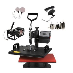 Nâng Cao New 8 Trong 1 Combo Máy Ép Nhiệt Cốc Ma Thuật Cốc T-Shirt In Ấn Máy 8 1 Thăng Hoa Máy - Product Image 5