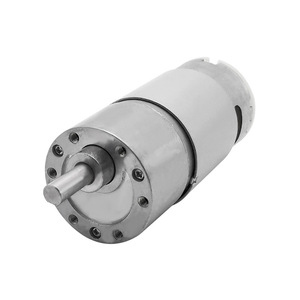 Moteur à engrenages CC miniature 37GB555 à couple élevé personnalisé pour machines à coller, moteurs à engrenages à vitesse réglable pour rideaux électriques - Product Image 2