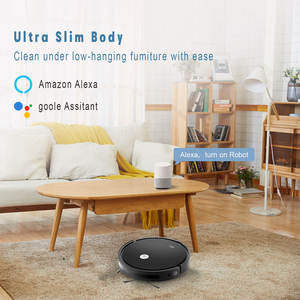 เครื่อ<span class=keywords><strong>งด</strong></span>ูดฝุ่นอัตโนมัติแบบ3-in-1หุ่นยนต์ดูดฝุ่น Gyroscope HEPA สำหรับใช้ในครัวเรือนแห้งเปียกถูพื้นกวาดแบตเตอรี่ดำเนินการปลั๊ก EU - Product Image 4