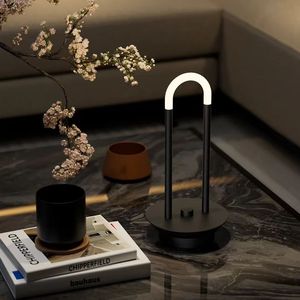 Unique Arte Modern LED Touch Control Dimmable Cordless Bedroom Restaurant Desk <strong>Light</strong> Funny Candle <strong>Table</strong> Lamp Home Decor - Product Image 1