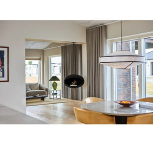 2025年最新デザイン 長方形 本物のエタノール暖炉 室内自立型 金属製 ホテル用 - Product Image 2