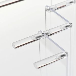 Présentoir Gradin Acrylique Transparent Étagères de Présentation pour Parfum Étagère à Cupcakes à Plusieurs Niveaux pour Figurines Amiibo Funko POP - Product Image 4