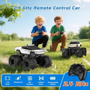 Dafotil 1:18 Camion monstre RC électrique 4x4 tout-terrain étanche télécommandé pour enfants de 8 à 13 ans - Product Image 6